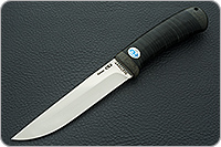 Нож Лиса наборная кожа, elmax, текстолит : фото 2