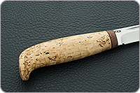 Нож Финка-Лаппи карельская береза, 100х13м, текстолит : фото 5