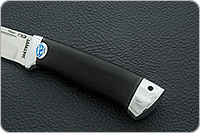 Нож Бекас граб - черное дерево, elmax, алюминий : фото 6