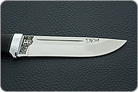 Нож Бекас граб - черное дерево, elmax, алюминий : фото 7