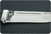 Нож Бекас граб - черное дерево, elmax, алюминий : фото 8