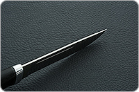 Нож Бекас граб - черное дерево, elmax, алюминий : фото 9