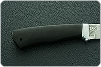 Нож Бекас граб - черное дерево, elmax, алюминий : фото 14