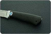 Нож Бекас граб - черное дерево, elmax, алюминий : фото 15