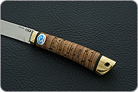 Нож Заноза береста, elmax, латунь : фото 6