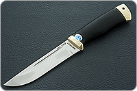 Нож Бекас граб - черное дерево, elmax, латунь : фото 2