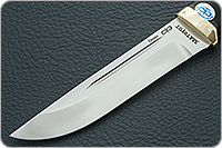 Нож Бекас граб - черное дерево, elmax, латунь : фото 3