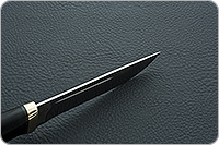 Нож Бекас граб - черное дерево, elmax, латунь : фото 8