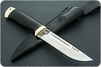 Нож Бекас граб - черное дерево, elmax, латунь : фото 9