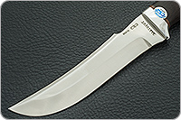 Нож Клык граб - черное дерево, 95х18, алюминий : фото 3