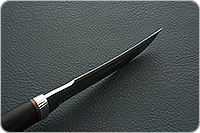 Нож Клык граб - черное дерево, 95х18, алюминий : фото 9