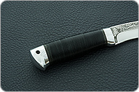 Нож Шаман-2 наборная кожа, 100х13м, алюминий : фото 5