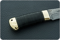 Нож Скорпион наборная кожа, zdi-1016, латунь : фото 5