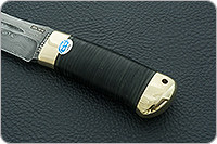 Нож Скорпион наборная кожа, zdi-1016, латунь : фото 6