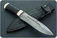 Нож Скорпион наборная кожа, zdi-1016, латунь : фото 8