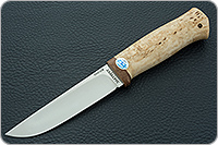 Нож Следопыт карельская береза, 100х13м, текстолит : фото 2