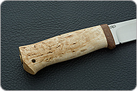 Нож Следопыт карельская береза, 100х13м, текстолит : фото 5