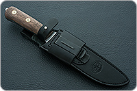 Нож Ирбис накладки орех, 100х13м, цельнометаллический : фото 11