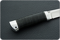 Нож Следопыт наборная кожа, 95х18, алюминий : фото 5