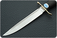 Нож Финка-2 Вача граб - черное дерево, 100х13м, текстолит : фото 3