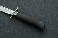 Нож Финка-2 Вача граб - черное дерево, 100х13м, текстолит : фото 6