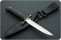 Нож Финка-2 Вача граб - черное дерево, 100х13м, текстолит : фото 8