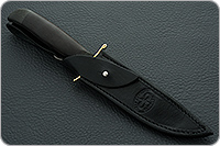 Нож Финка-2 Вача граб - черное дерево, 100х13м, текстолит : фото 9