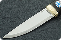 Нож Кузюк граб - черное дерево, elmax, латунь : фото 3