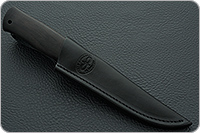 Нож Кузюк граб - черное дерево, elmax, латунь : фото 9