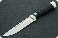 Нож Бекас наборная кожа, эп-766, алюминий : фото 2