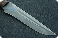 Нож Ирбис накладки орех, 100х13м, цельнометаллический : фото 4