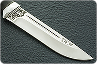 Нож Бекас граб - черное дерево, 100х13м, алюминий : фото 4