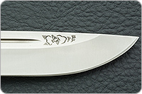 Нож Бекас граб - черное дерево, 100х13м, алюминий : фото 9