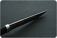 Нож Лиса наборная кожа, 95х18, алюминий : фото 9