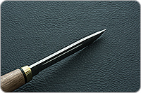 Нож Финка-3 орех, 95х18, латунь : фото 8