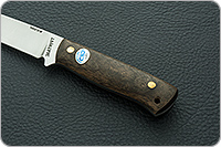 Нож Стриж накладки орех, 100х13м, цельнометаллический : фото 6