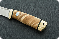 Нож Бекас кап березовый, эп-766, латунь : фото 6