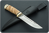 Нож Бекас кап березовый, эп-766, латунь : фото 9