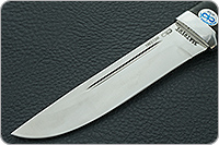 Нож Бекас наборная кожа, 100х13м, алюминий : фото 3