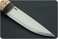 Нож Кузюк карельская береза, 100х13м, текстолит : фото 4