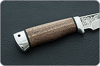 Нож Клычок-1 орех, 95х18, алюминий : фото 5