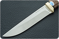 Нож Лиса орех, 100х13м, латунь : фото 3