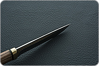 Нож Лиса орех, 100х13м, латунь : фото 9