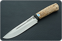 Нож Селигер карельская береза, aus-8, текстолит : фото 2