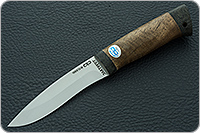 Нож Шаман-2 орех, 100х13м, текстолит : фото 2