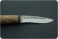 Нож Шаман-2 орех, 100х13м, текстолит : фото 7