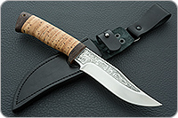 Нож Клычок-1 береста, 95х18, текстолит : фото 10