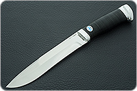 Нож Шаман-1 наборная кожа, 95х18, алюминий : фото 2