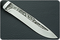 Нож Шаман-1 наборная кожа, 95х18, алюминий : фото 4