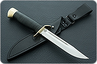 Нож Штрафбат наборная кожа, 100х13м, латунь : фото 9